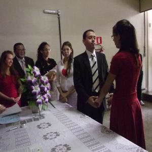 Culto com cerimônia de casamento nessa sexta-feira(12/10/2012)